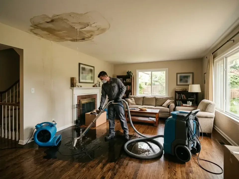 attic-pipe-burst-ceiling-drip-008 — frequently asked questions, Water Damage Restoration & Carpet Care in Chillicothe, MO